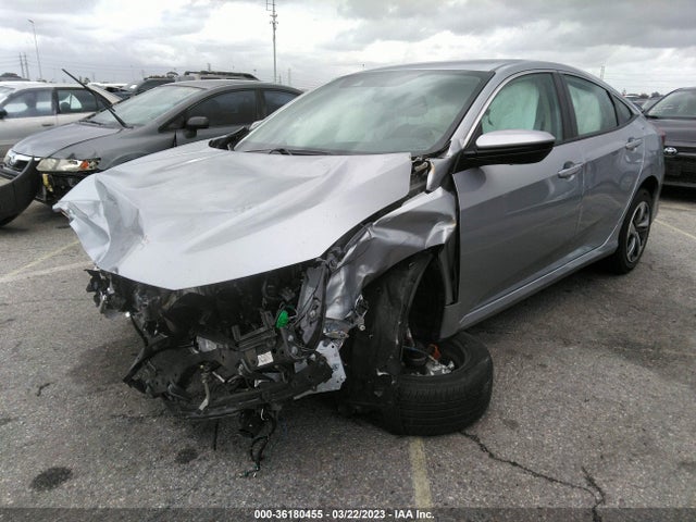 Honda Civic Sedan Lx 2019 2HGFC2F61KH513380 Image 2