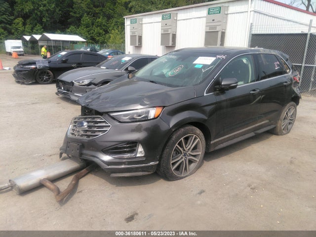 2019 FORD EDGE TITANIUM VIN: 2FMPK4K97KBC44267