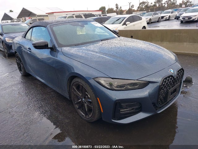 BMW 4 Series 430i 2023 IAAI WBA23AT00PCL24928