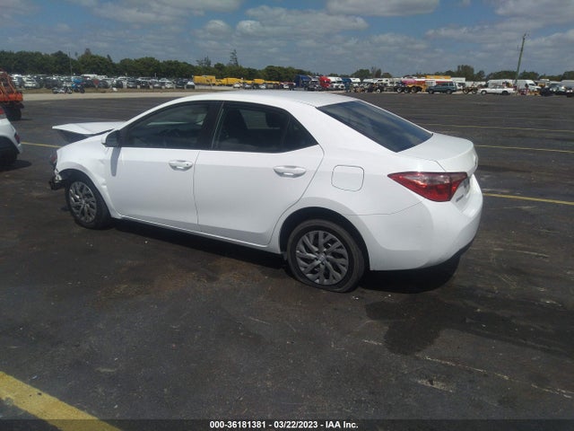2019 TOYOTA COROLLA L/LE/SE/XLE/XSE VIN: 2T1BURHEXKC179318