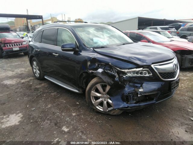 5FRYD4H95GB023706 Acura Mdx W/advance/w/advance