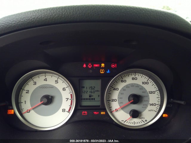2013 SUBARU IMPREZA WAGON 2.0I PREMIUM VIN: JF1GPAD66D1829076