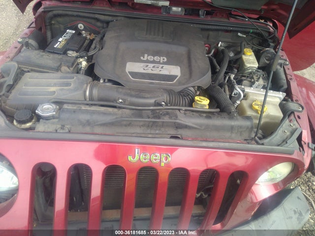 2013 JEEP WRANGLER UNLIMITED SAHARA VIN: 1C4BJWEG0DL531380