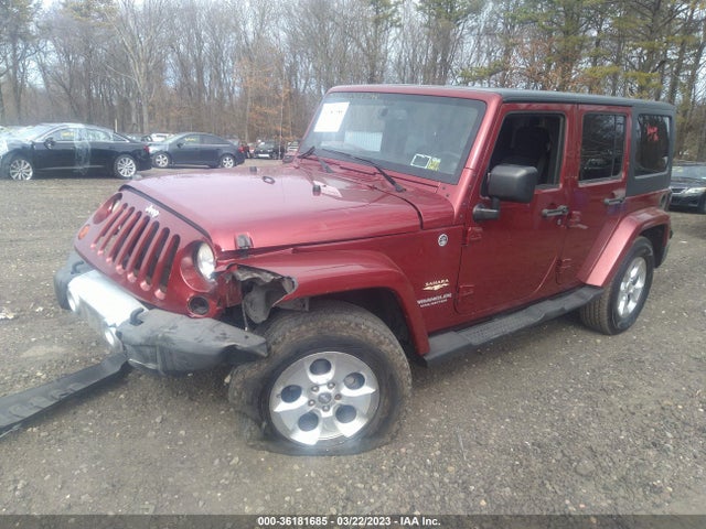 2013 JEEP WRANGLER UNLIMITED SAHARA VIN: 1C4BJWEG0DL531380