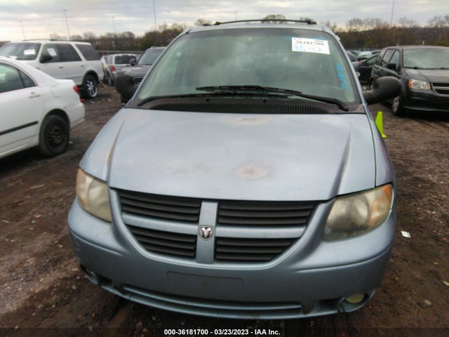 2005 DODGE GRAND CARAVAN SXT VIN: 2D4GP44LX5R249427