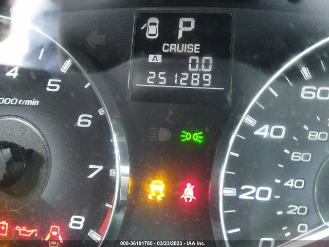 2011 SUBARU OUTBACK 2.5I PREM AWP/HK AUD VIN: 4S4BRCFCXB3409363