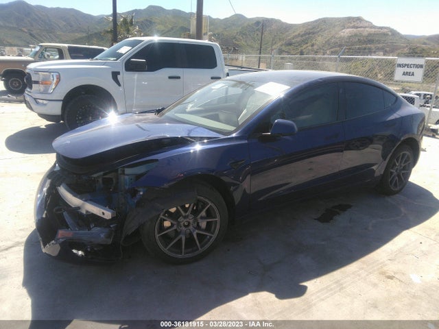Tesla Model 3 Long Range 2022 5YJ3E1EB1NF347568 Image 2