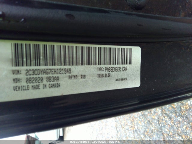 Dodge Challenger Sxt Plus 2014 2C3CDYAG7EH121949 Image 9