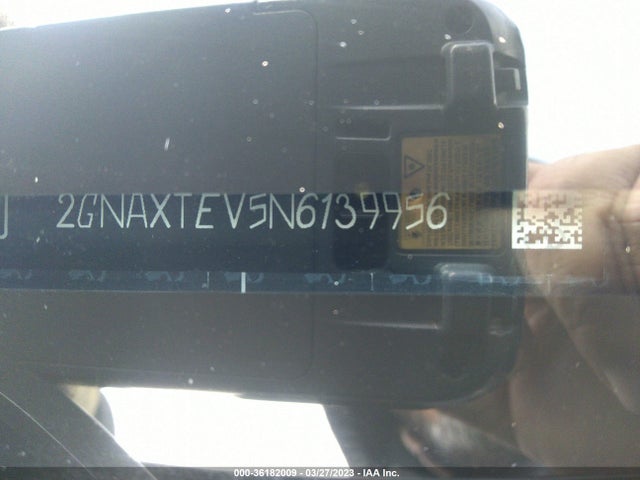 Chevrolet EQUINOX LT 2022 2GNAXTEV5N6139956 Image 9