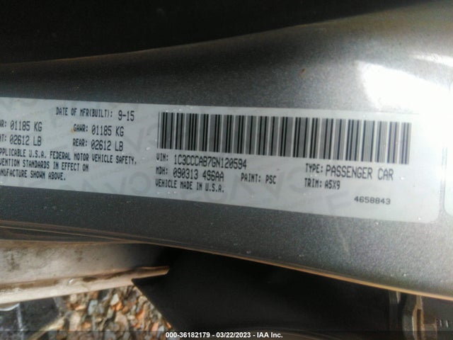 1C3CCCAB7GN120594 Chrysler 200 Limited