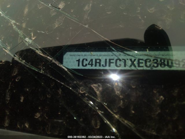 1C4RJFCTXEC380922 Jeep Grand Cherokee Overland