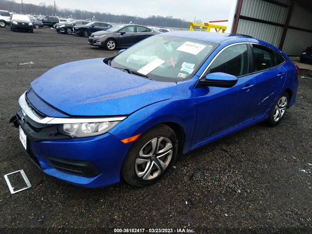 Honda Civic Sedan Lx 2018 19XFC2F54JE001614 Image 2