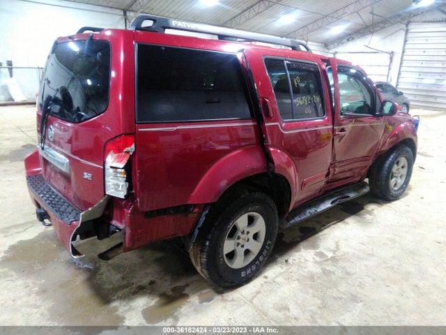 2006 NISSAN PATHFINDER SE VIN: 5N1AR18W06C665993