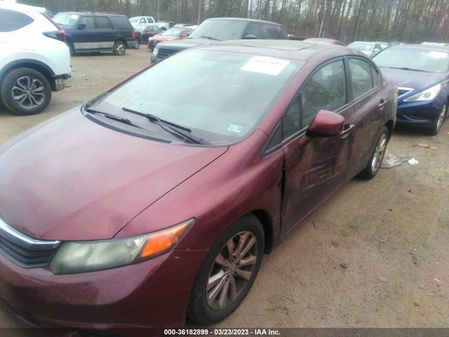 2012 HONDA CIVIC SDN EX-L VIN: 19XFB2F95CE364710