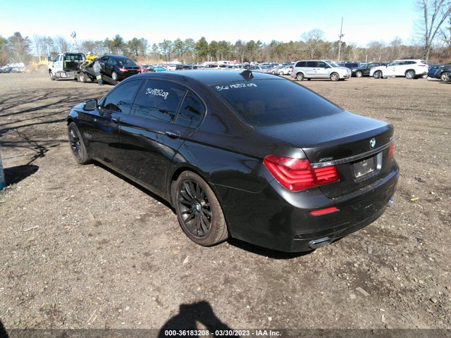 2013 BMW 7 SERIES 750LI XDRIVE VIN: WBAYF8C57DD140405