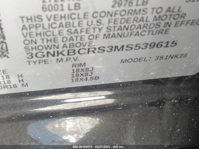 Chevrolet Blazer Lt 2021 3GNKBCRS3MS539615 Image 9