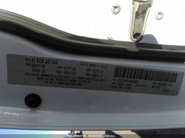 2C3CCARG5HH655650 Chrysler 300 Limited
