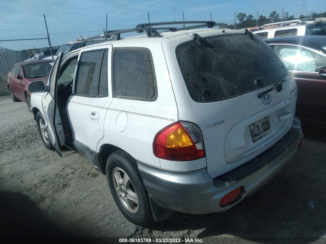 2004 HYUNDAI SANTA FE GLS VIN: KM8SC13D54U677687