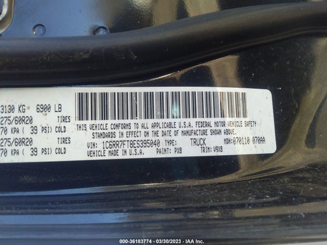 RAM 1500 Express 2014 1C6RR7FT8ES395040 Image 10
