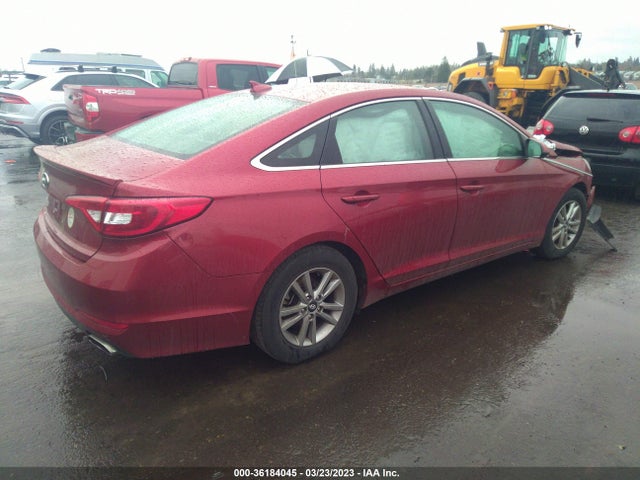 Hyundai Sonata 2.4l Se 2015 5NPE24AF8FH166837 Image 5