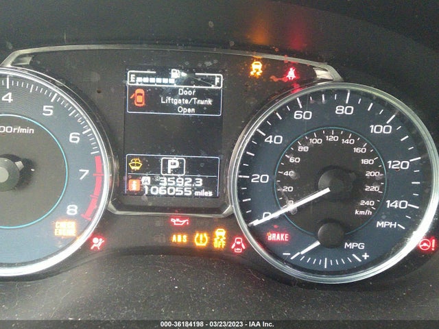 2015 SUBARU IMPREZA SEDAN LIMITED VIN: JF1GJAM62FH024073