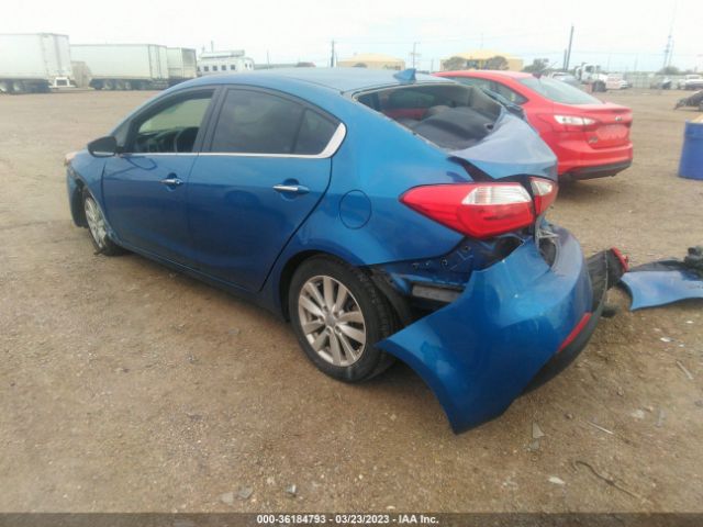 KNAFX4A8XE5120381 KIA FORTE EX