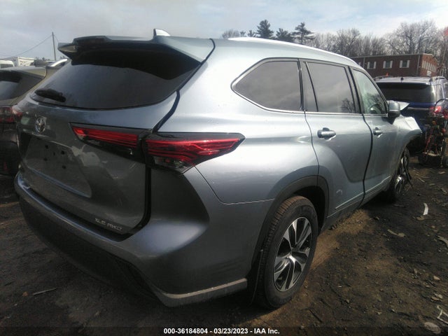 2021 TOYOTA HIGHLANDER XLE VIN: 5TDGZRBH4MS124934