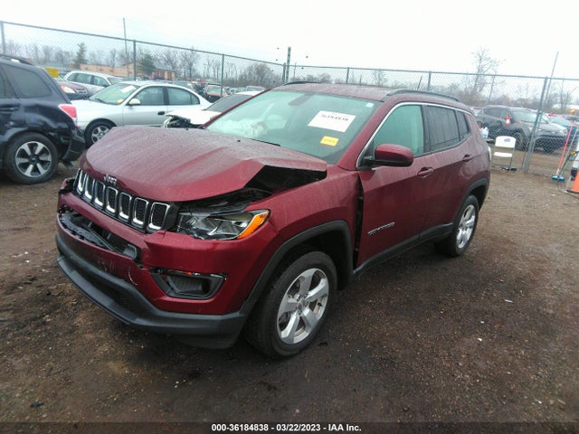 2021 JEEP COMPASS LATITUDE VIN: 3C4NJDBB5MT507512