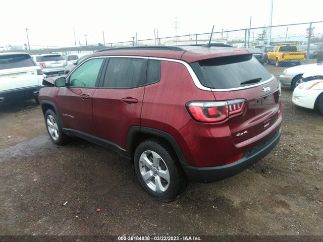 2021 JEEP COMPASS LATITUDE VIN: 3C4NJDBB5MT507512
