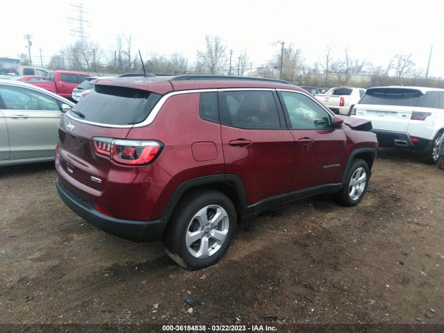 2021 JEEP COMPASS LATITUDE VIN: 3C4NJDBB5MT507512
