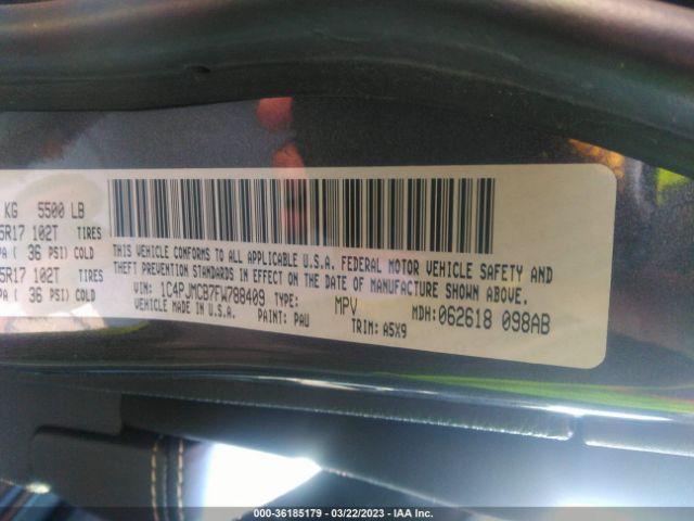 1C4PJMCB7FW788409 Jeep Cherokee Latitude