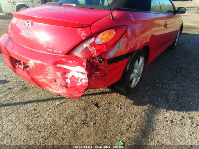 2006 TOYOTA CAMRY SOLARA V6 VIN: 4T1FA38P06U081668