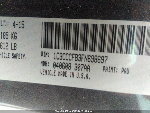 Chrysler 200 LX 2015 1C3CCCFB3FN698697 Image 9