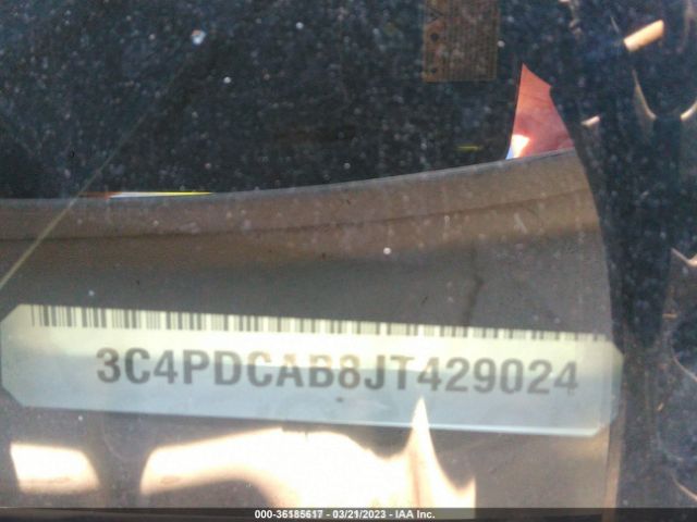 3C4PDCAB8JT429024 Dodge JOURNEY SE