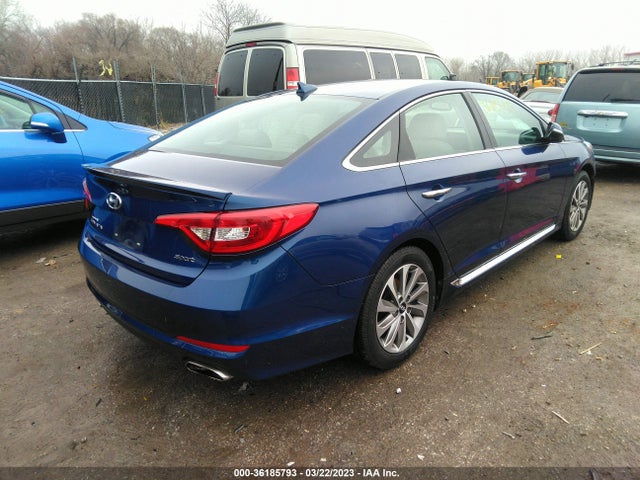 2015 HYUNDAI SONATA 2.4L SPORT VIN: 5NPE34AF8FH255322