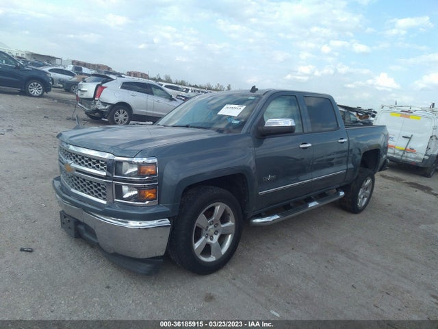 2014 CHEVROLET SILVERADO 1500 LT VIN: 3GCPCRECXEG384370