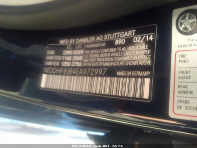 WDDHF8JB4EA972997 Mercedes-Benz E-class E 350