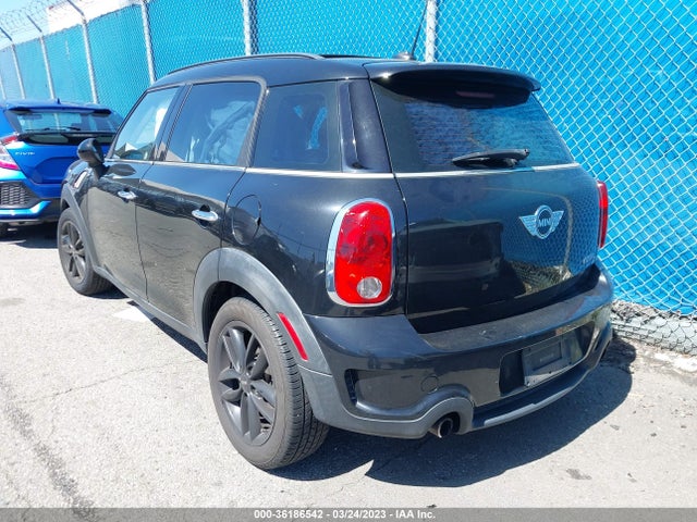 2012 MINI COOPER COUNTRYMAN S VIN: WMWZC3C55CWL86517