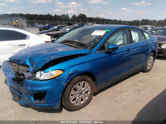Ford FUSION S 2020 3FA6P0G7XLR197391 Image 2