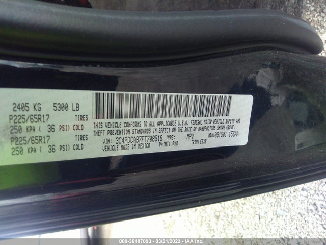 Dodge Journey American Value Pkg 2015 3C4PDCAB7FT708519 Image 10