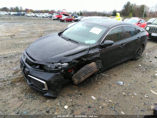 Honda Civic Sedan Lx 2019 2HGFC2F66KH545872 Image 2