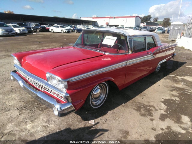 1959 FORD FAIRLAINE VIN: 0000000C9DS145748