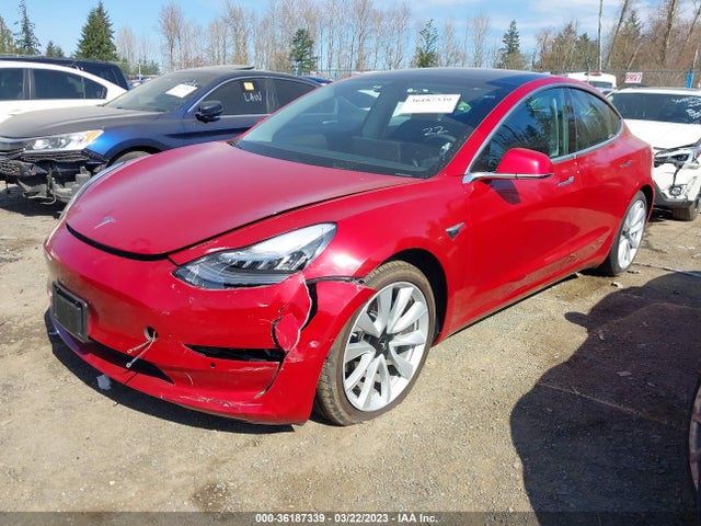 Tesla Model 3 Long Range/performance 2019 5YJ3E1EB8KF537105 Image 2