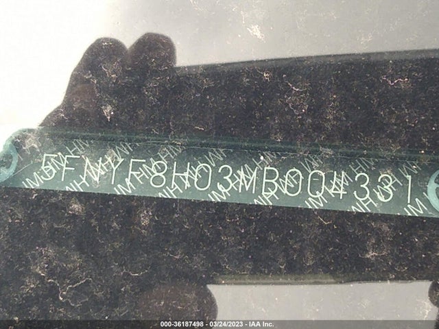 2021 Honda Passport, VIN: 5FNYF8H03MB004331