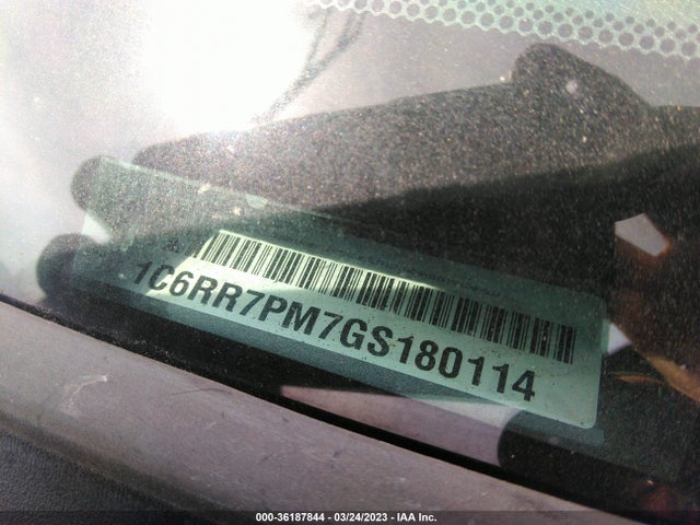 1C6RR7PM7GS180114 RAM 1500 Longhorn Limited