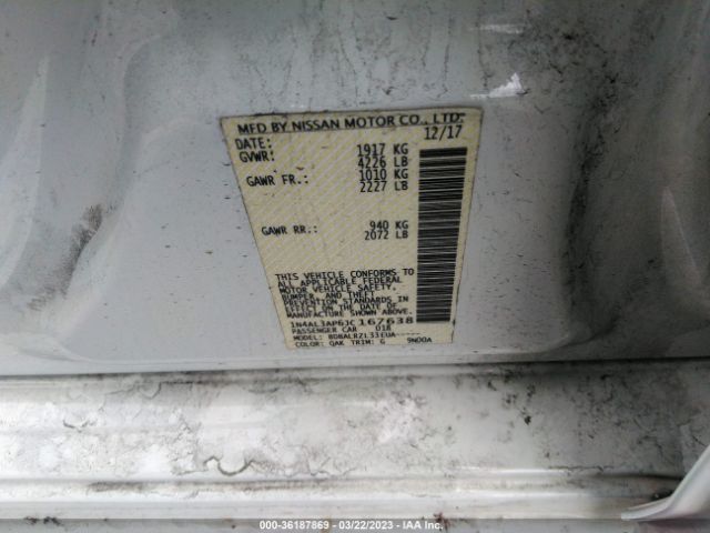 1N4AL3AP6JC167638 Nissan Altima 2.5 Sl