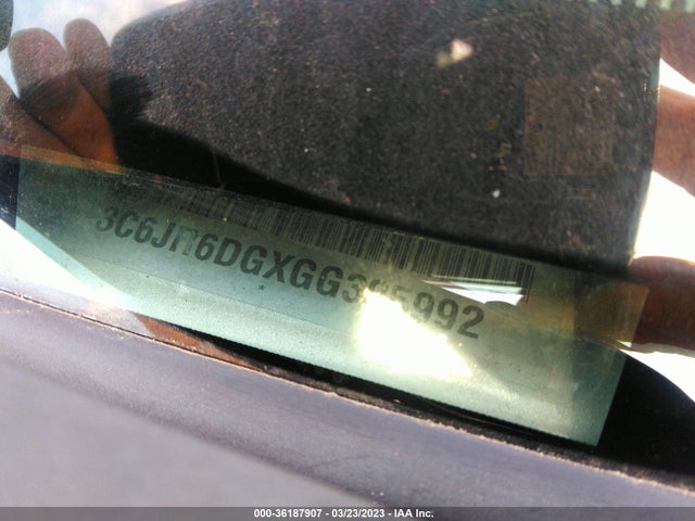 RAM 1500 Tradesman 2016 3C6JR6DGXGG305992 Image 10