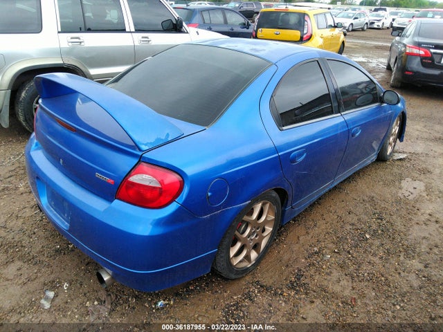 2004 DODGE NEON SRT4 VIN: 1B3ES66S04D559530