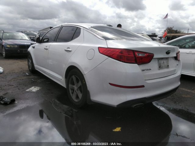 KNAGM4A79E5475093 KIA Optima Lx
