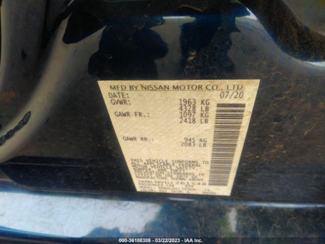 1N4BL4BV1LC261548 Nissan Altima 2.5 S
